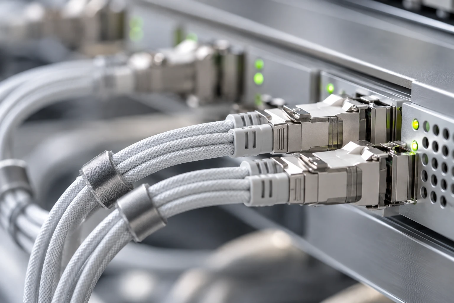 Illustrative silver networking connections